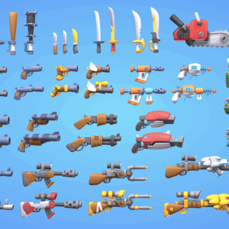 Stylized Weapons Pack