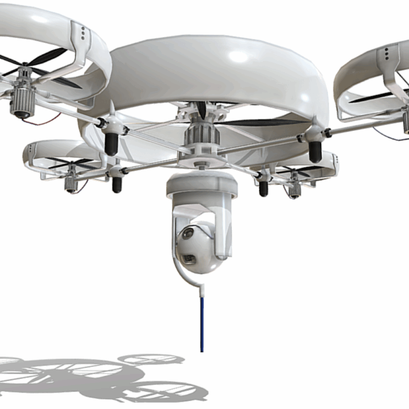 Military Drone (Animated)