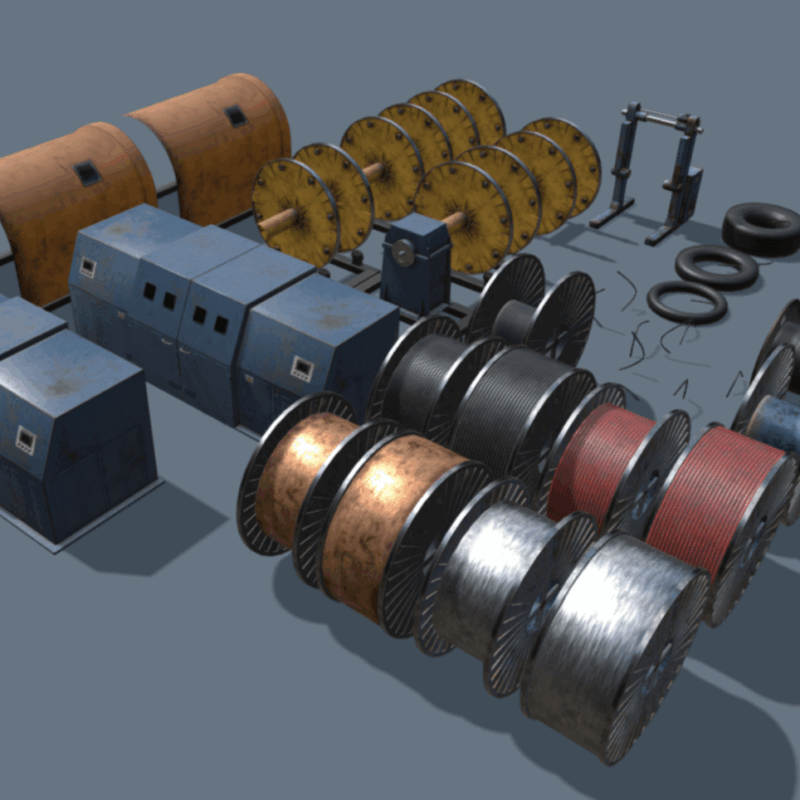 Industrial Props Set